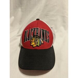 NHL Chicago Blackhawks Vintage Hockey Snapback Ball Cap Old Time Hockey